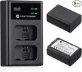 FirstPower NP-FW50 Battery 2-Pack and USB Dual Charger Compatible by FirstPower