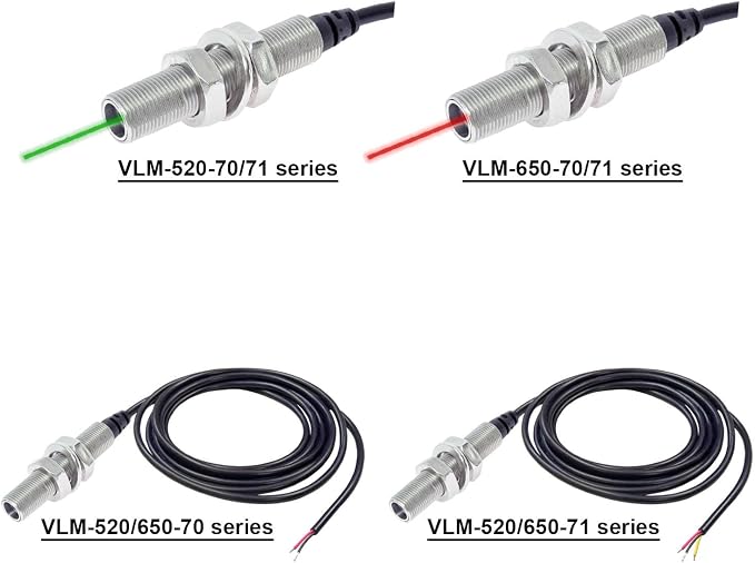 Green Circular Dot Laser Module, 520 nm, Class 2, Industrial Laser Projector - Image 3
