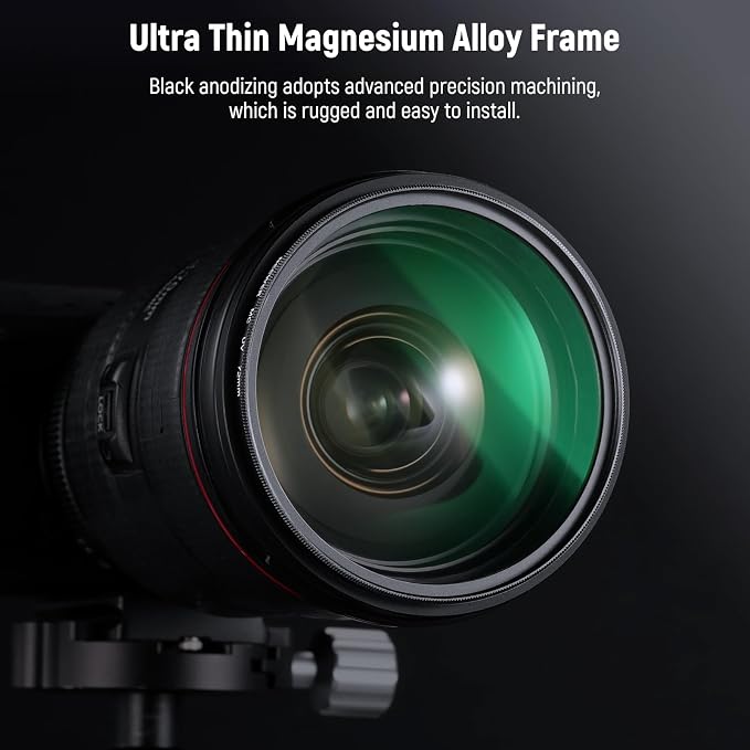 NEEWER 72mm UV/CPL/ND Lens Filter Kit, UV Protection + Circular Polarizing + - Image 7