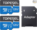 TOPESEL 128GB Micro SD Card 2 Pack Memory Cards UHS-I TF Card Class 10 by TOPESEL