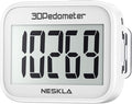 3D Pedometer for Walking, Simple Step Counter by NESKLA