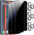 Ferilinso 3 Pack for Apple iPhone 14 Pro Max Privacy Screen Protector Tempered by Ferilinso