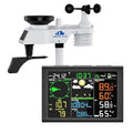Wireless Weather Station with Outdoor Wireless Sensor, Radio Controlled Clock by AIRAINTECH