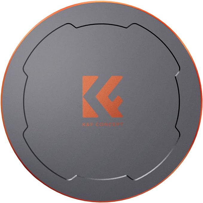 K&F CONCEPT 82mm Thread & Magnetic 2-in-1 Lens Filter Cap Only Compatible - Image 2