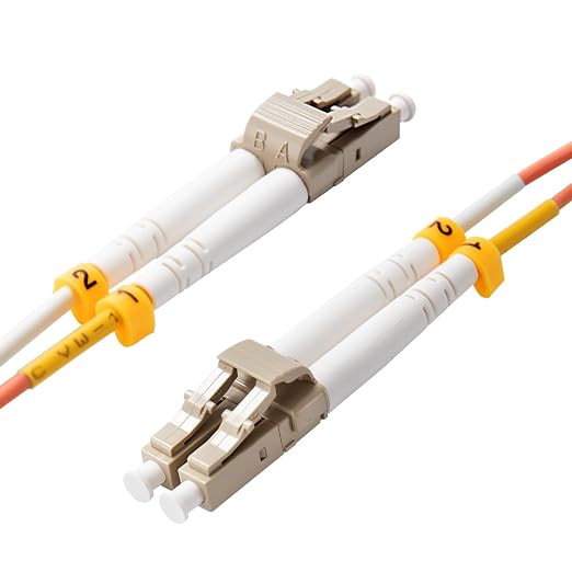 Fiber Optic Cable, OM2 LC to LC Fiber Patch Cable 10ft/3meter, 1GB 50/125 - Image 4