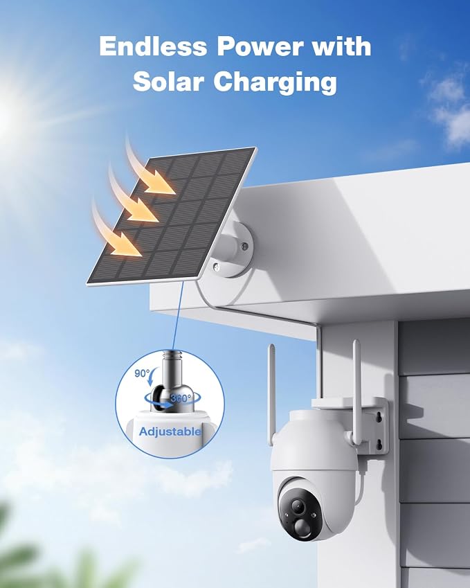 SEHMUA Solar Security Cameras Wireless Outdoor - Image 6