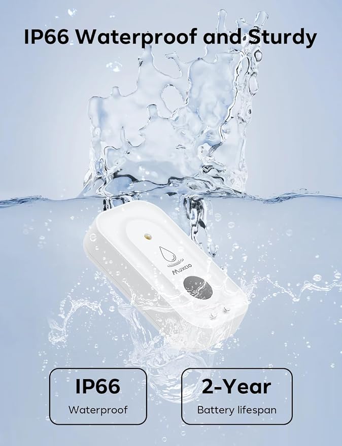 MAXCIO Wi-Fi Water Leak Detector, Smart Water Wireless Sensor - Image 7
