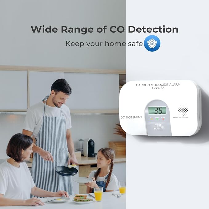 Siterwell Travel Carbon Monoxide Detector, 10 Year Product Life Carbon Monoxide - Image 7
