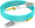 2m OM3 LC LC Fiber Patch Cable, Options 7inch~500ft, Duplex 40G LSZH, by RamboCables