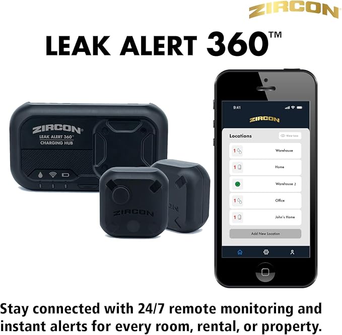 Leak Alert 360 2-Sensor Expansion Kit – 2 Sensor Add-On Pack, Requires Charging - Image 4