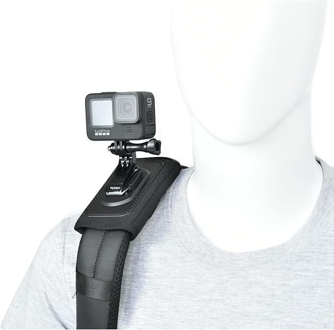 Action Camera Backpack Mount | GoPro Hero 13/12/11 Compatible, Insta360 - Image 2