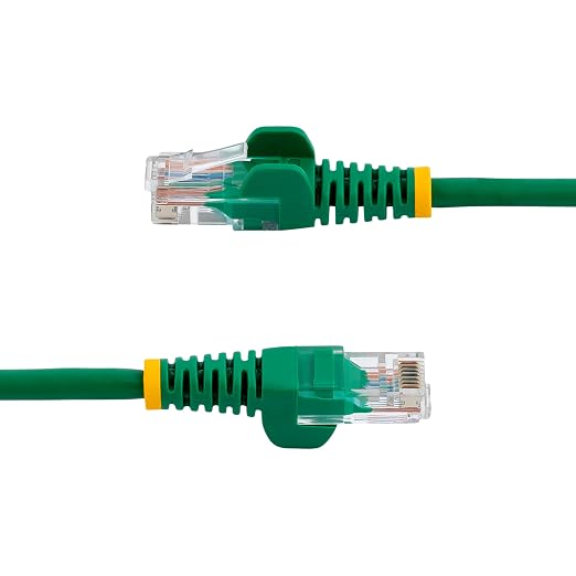 StarTech.com Cat5e Ethernet Cable - 25 ft - Green- Patch Cable - Snagless Cat5e - Image 3