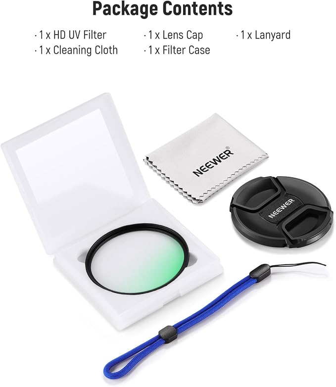 NEEWER 58mm MC UV Protection Filter - Image 8