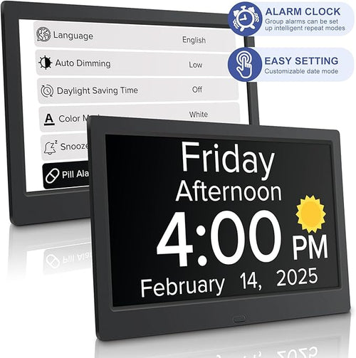 10.1 Inch Digital Alarm Clock - Image 2