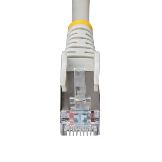 StarTech.com 5ft Gray CAT6a Ethernet Cable, Snagless RJ45, 100W PoE++, 27AWG - Image 4