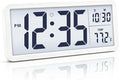 JoFomp 10.5" Large Digital Wall Clock Battery Operated by JoFomp