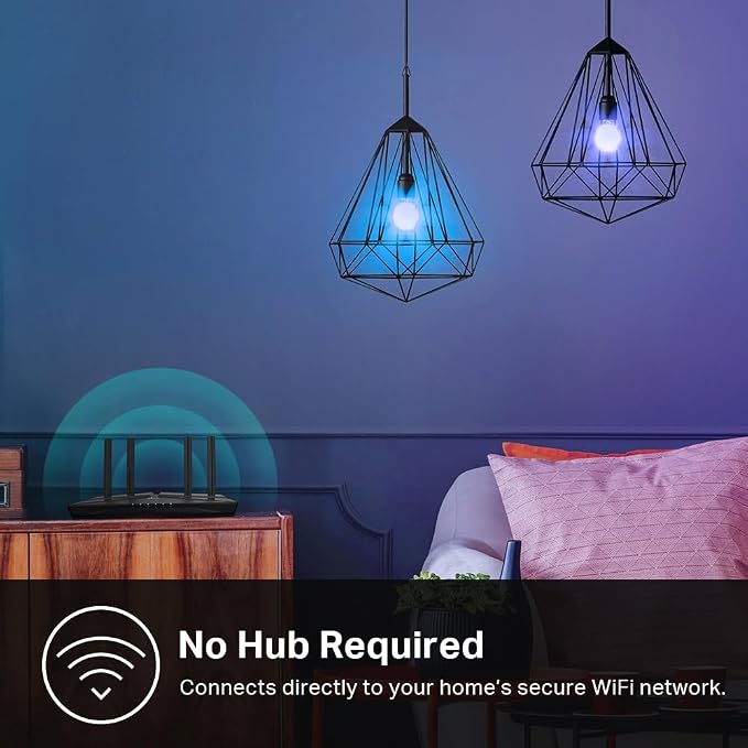 New Kasa Smart Bulb, Full Color Changing Dimmable Smart WiFi Light Bulb - Image 10