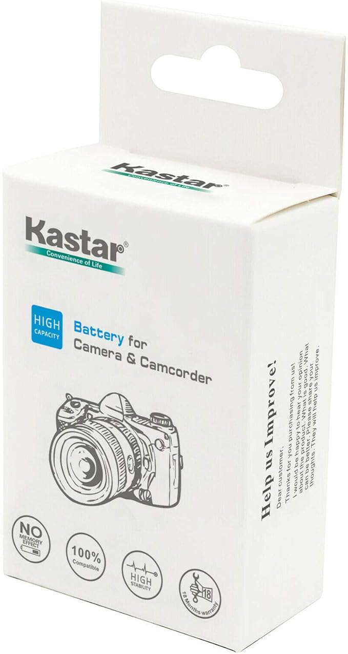 Kastar 1-Pack K7001 Battery and AC Wall Charger Replacement - Image 5