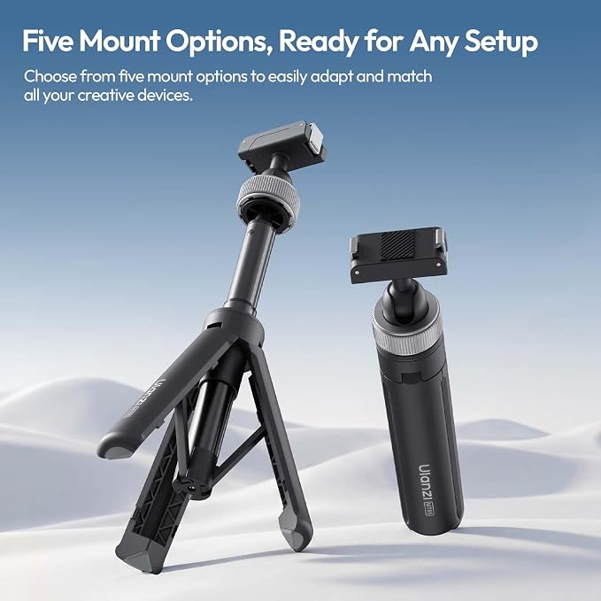 ULANZI MT95 Mini Tripod for DJI Action 5 Pro/4/3/Osmo 360 | Magnetic Quick - Image 2