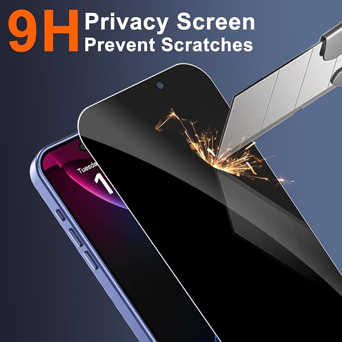 for iPhone 14 Case with Privacy Screen Protector and Camera Protection - Image 8