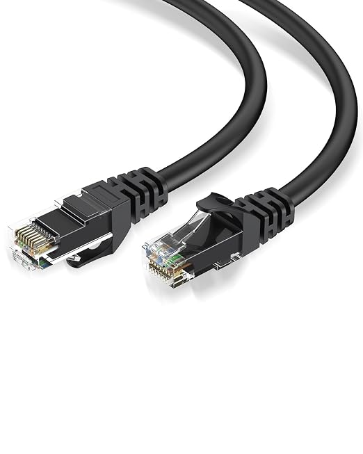 Cat 6 Ethernet Cable 10ft, High Speed 10Gbps Network Cable, UTP 24AWG Flexible by LinkNexa