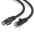 Cat 6 Ethernet Cable 3ft, High Speed 10Gbps Network Cable, UTP 24AWG Flexible by LinkNexa