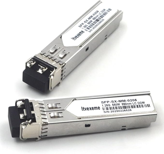 10 Pack 1.25G Multimode SFP LC Module, 1000Base-SX Gigabit Fiber Transceiver - Image 5