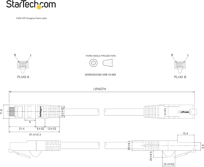 StarTech.com 5 ft. CAT6 Ethernet Cable - Image 6