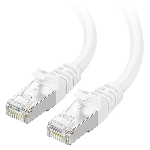 Cable Matters 10Gbps Snagless Shielded Cat 6A Ethernet Cable - 10ft by CableMatters