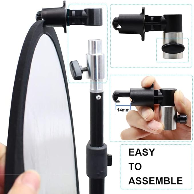 Light Reflectors for Photography 51inch/130cm 5 in 1 Large Photography - Image 4