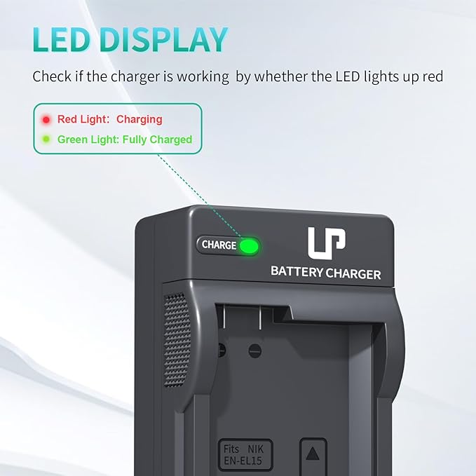 EN-EL15 EN EL15a Battery Charger, LP Charger Compatible - Image 4
