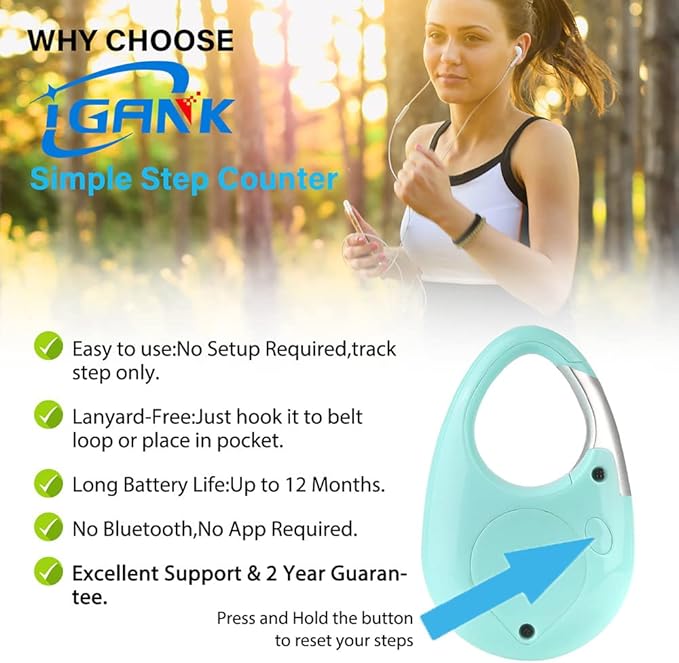 Simple Walking Pedometer 3D Step Counter - Image 3