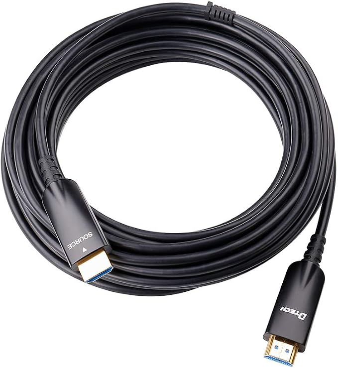 DTECH 10m Fiber Optic HDMI Cable 4K 60Hz 1080p HD Video 3D ARC HDCP CEC High - Image 3