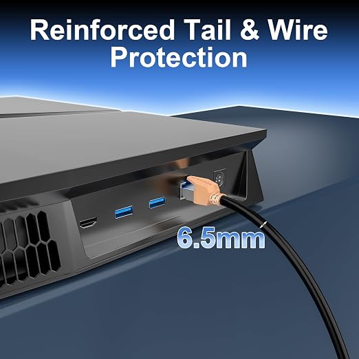 Cat 8 Ethernet Cable 100 ft, 40Gbps High Speed Gaming Network Cable 2000MHz - Image 4