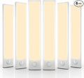 6 Pack Under Cabinet Lights Wireless, 50 LED Motion Sensor Light Indoor by AVEVA