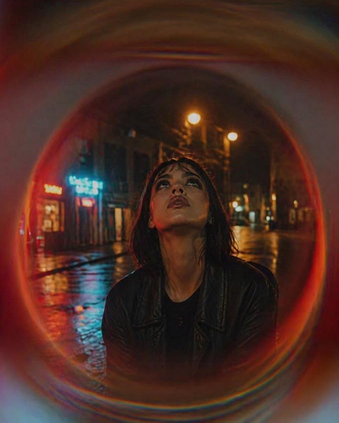 Camera Vortex Effect Filter, 58MM Prism Film Special Effects Glass Lens - Image 4
