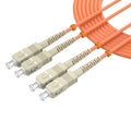 OM1 SC/UPC to SC/UPC Fiber Patch Cable 7.5M/24.6FT Multimode Duplex 62.5/125μm by lidkew