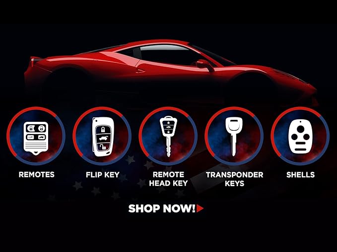 Car Key Fob Keyless Entry Remote fits Buick Lesabre Park Avenue/Cadillac - Image 5