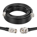 MOOKEERF BNC Male to BNC Female Coaxial Cable 50 ohm RG8X Coax Ultra Low Loss by MOOKEERF