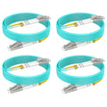 OM3 LC to LC Fiber Patch Cable Multimode 13ft/4m, MM Fiber Optic Patch Cable by RamboCables