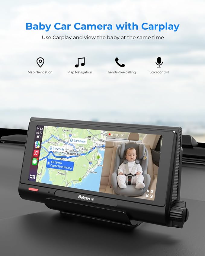 Babyvue BV7 7.2" Baby Car Camera - Image 2