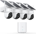 aosu Security Cameras Outdoor Wireless, 4 Cam-Kit, No Subscription Required by AOSUSecurityOffical