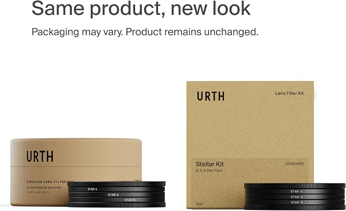 Urth 58mm 3-in-1 Star Lens Filter Kit — 4, 8 Point Starburst Effects - Image 6