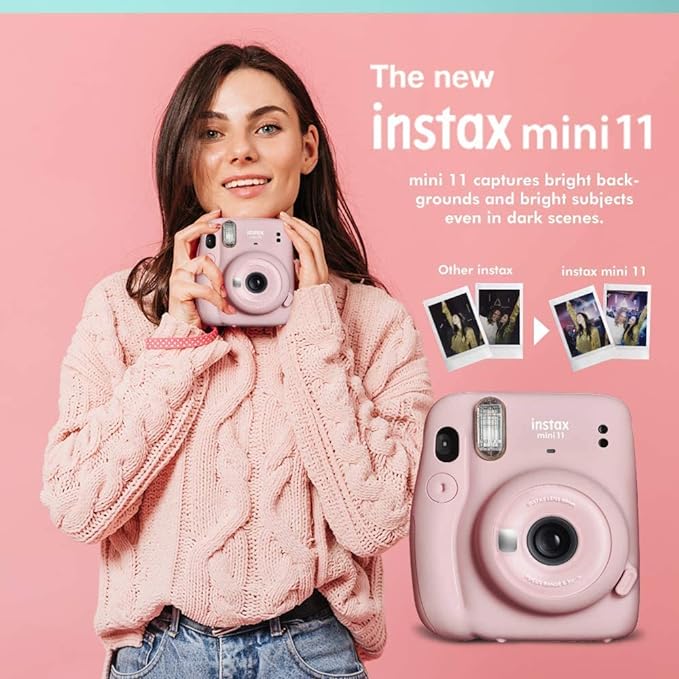 Fujifilm Instax Mini 11 Instant Camera Charcoal Gray + Fuji Film Value Pack + - Image 4