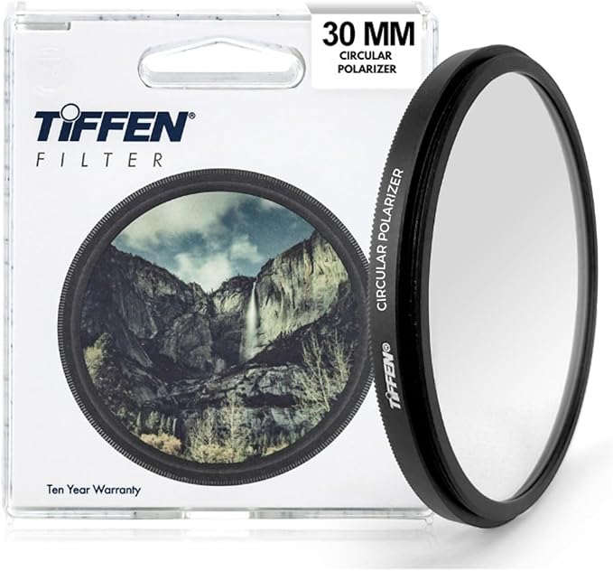 Tiffen 30mm Slim Circular Polarizer Filter by Tiffen