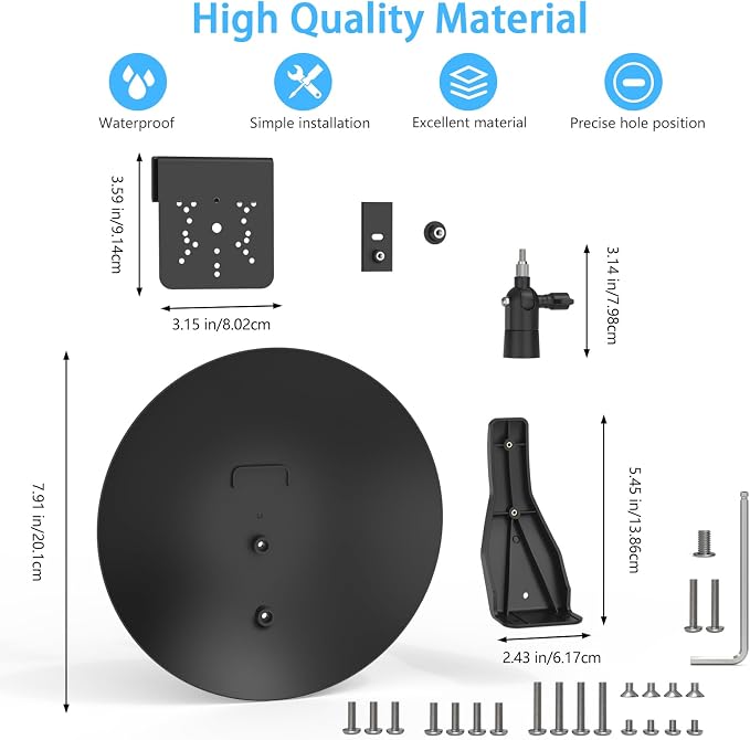 2-in-1 Security Camera Gutter Mount - Image 5