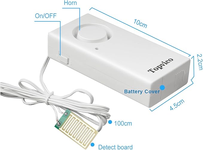 Water Alarms Leak Detector for Home Basements, RV Water Heater, Sump Pump - Image 4