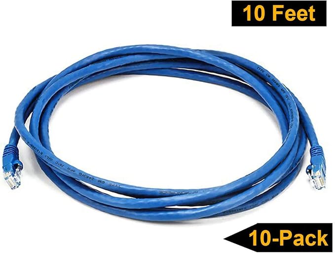 iMBAPrice 15' Cat5e Network Ethernet Patch Cable, 10 Pack - Image 5