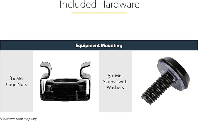 StarTech 2-Pack 1U Server Rack Shelf, Vented Rackmount Cantilever Tray - Image 6