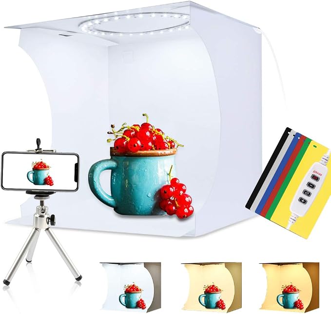PULUZ 30cm Ring Light Photo Studio Light Box, Adjustable Portable Photography - Image 9